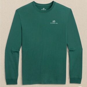 NWT Southern Tide Men's Santa Club Car Long Sleeve Shirt